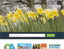 Tablet Screenshot of columbiaassociation.org